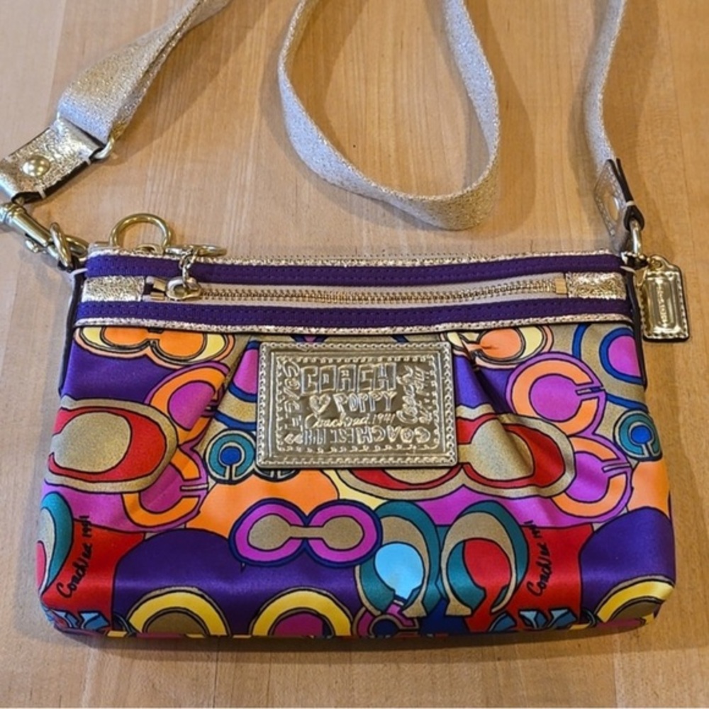 NWOT Coach Multicolor Crossbody Bag - Picture 11 of 13